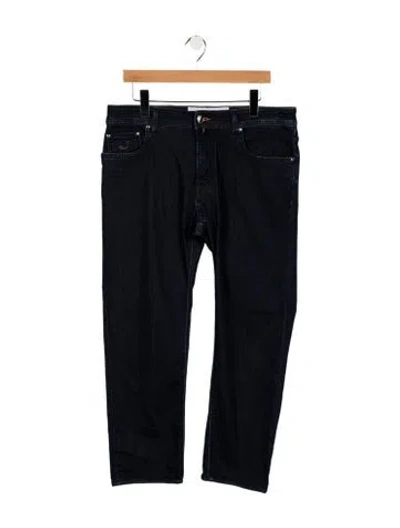 Pre-owned Jacob Cohen Straight-leg Jeans In Blue