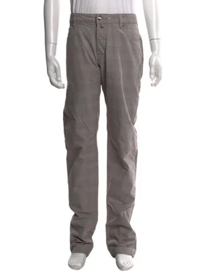 Pre-owned Jacob Cohen Straight-leg Jeans In Gray