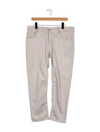 Pre-owned Jacob Cohen Straight-leg Jeans In Neutral