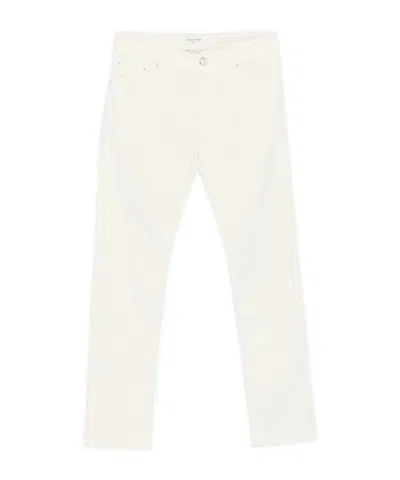 Jacob Cohen Straight-leg Jeans In White