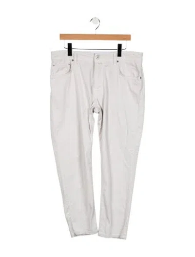 Pre-owned Jacob Cohen Straight-leg Jeans In White