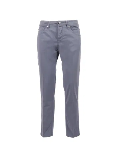 Jacob Cohen Straight-leg Trousers In Purple