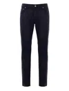 Jacob Cohen Stretch Beige Cotton Bard Pants  In Blue