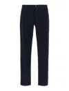 Jacob Cohen Low-rise Straight-leg Trousers In Blue