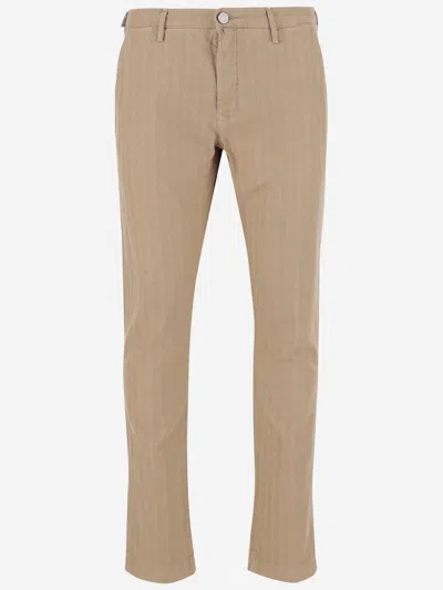 JACOB COHEN STRETCH COTTON BLEND PANTS