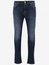 Jacob Cohen Slim Fit Five-pocket Jeans In Denim