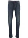 Jacob Cohen Stretch Cotton Jeans In Blue