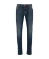 Jacob Cohen Stretch Cotton Jeans In Blue