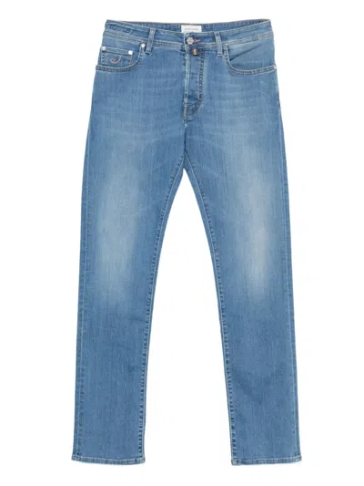 Jacob Cohen Stretch-cotton Jeans In Blue