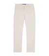 Jacob Cohen Stretch-cotton Nick Slim Chinos In White