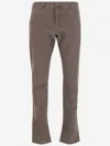 Jacob Cohen Brown Mens Trousers In Beige