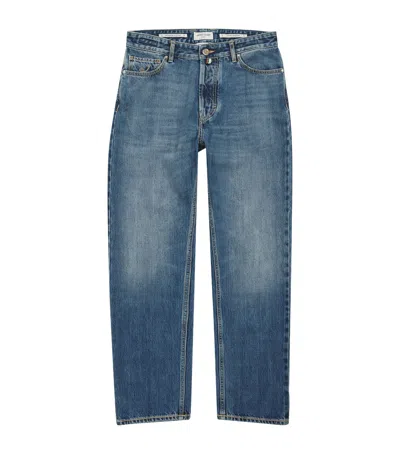 Jacob Cohen Stretch-cotton Sean Relaxed Jeans In Blue