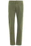 Jacob Cohen Stretch Gabardine Trousers With Elegant Detailing