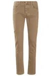 Jacob Cohen Gabardina Stretch In Brown