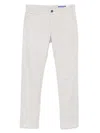 Jacob Cohen Straight-leg Chino Trousers In Grey