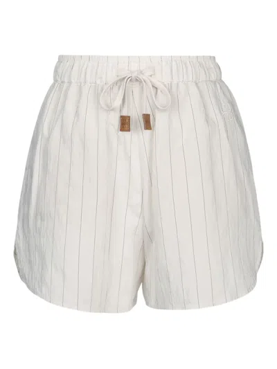 JACOB COHEN STRIPED SHORTS