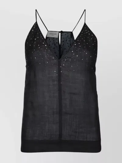 JACOB COHEN STUDDED THIN STRAP CAMISOLE