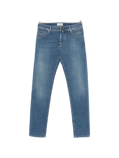 Jacob Cohen Super Slim Fit Denim Jeans In Blue