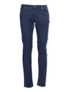 Jacob Cohen Super Slim Fit Nick Pants In Blue