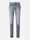 Jacob Cohen Super Slim Jeans In Gray