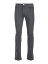 Jacob Cohen Super Stretch Gray Nick Jeans In Black
