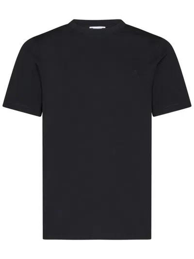 Jacob Cohen Classic Black Cotton Jersey Crew Neck T-shirt