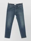 Jacob Cohen Tailored Cropped Denim Trousers In Blue