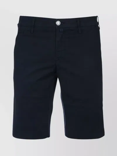 Jacob Cohen Tailored Shorts With Pockets And Belt Loops