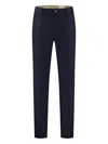 Jacob Cohen Tailored Trousers In Blue