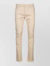 JACOB COHEN TAILORED TROUSERS WITH BACK POCKETS AND BELT LOOPS