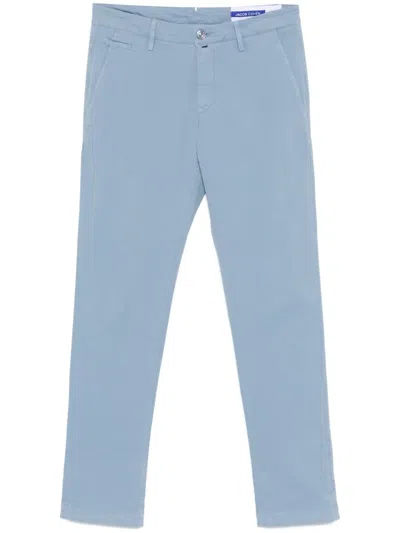 JACOB COHEN TAPERED TROUSERS