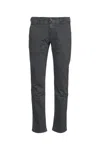 Jacob Cohen Trouser Pockets And Belt Loops In Black
