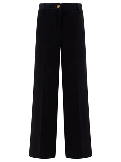 Jacob Cohen "taylor" Corduroy Trousers In Blue