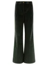 Jacob Cohen Taylor Corduroy Trousers In Green