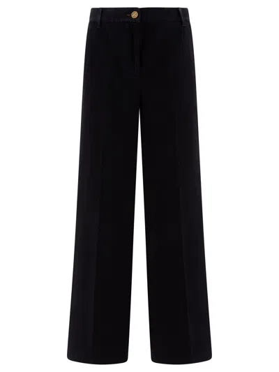 Jacob Cohen Taylor Trousers Blue In Black