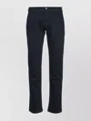 Jacob Cohen Trouser With Belt Loops And Pockets In Blue