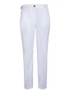 Jacob Cohen Logo-embroidered Cropped Trousers