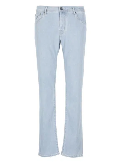 Jacob Cohen Trousers In Blue