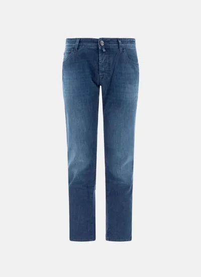 Jacob Cohen Trousers In Blue