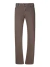 Jacob Cohen Brown Mens Trousers In Brown