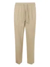 Jacob Cohen Low Fit Carrot Daniel Batavia Raw Trousers Clothing In Beige