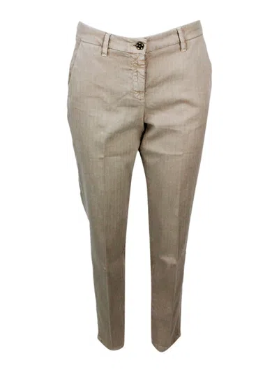 JACOB COHEN JACOB COHEN TROUSERS BEIGE