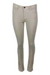 Jacob Cohen Corduroy Trousers In Beige