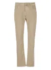 Jacob Cohen Nick Low-rise Slim-fit Jeans In Beige
