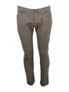 Jacob Cohen Vaqueros Rectos - Gris In Beige