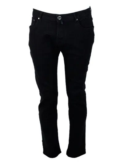 Jacob Cohen Trousers In Black