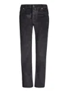 Jacob Cohen Black Cropped Leg Jeans In Black