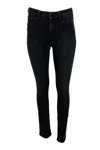 Jacob Cohen Kimberly Skinny Fit Jeans In Super Stretch Denim In Black