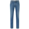Jacob Cohen Denim Trousers With Belt Loops And Contrast Stitching In Blue