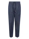 Jacob Cohen Men Low Fit Carrot Daniel Denim Blue Trousers In Blue